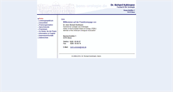 Desktop Screenshot of bonn-urologie.de